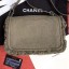 Replica Best Quality Chanel Fringe Trim Fabric CC Flap Bag Olive Green 2019 Collection CE02031
