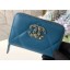 Replica Chanel 19 Leather Zipped Coin Purse AP0949 Dark Turquoise 2020 CE04084