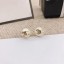 Replica Chanel CC Logo pearl earrings CE04019