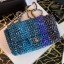 Replica Chanel Crystal Small Flap Bag AS1770 Blue 2020 Collection CE02822