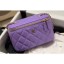 Replica Chanel Grained Calfskin Small Vanity with Classic Chain Bag AP1341 Purple 2020 CE01306