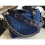 Replica Chanel Logo Handle Gabrielle Medium Hobo Bag AS1582 Denim 2020 CE02749