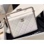 Replica Chanel Metal Bar Clutch Bag AS1732 White 2020 CE03924