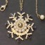Replica Chanel Pearl Snowflake Pendant Necklace AB2337 2019 Collection CE03323