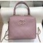 Replica Chanel Quilting Calfskin Mini Bowling Bag AS0351 Pink 2019 CE01073