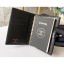 Replica Chanel Quilting Small Notebook Cover A012 Lambskin Black CE02259