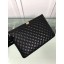 Replica Chanel Quiltted Lambskin Large Boy Pouch A84407 Black/Gold 2019 Collection CE01295