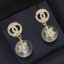 Replica Chanel Resin CC Short Tassel Earrings AB2554 2019 Collection CE02415