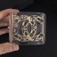 Replica Chanel Resin Cutout Pearl CC Cuff Bracelet Black 2019 Collection CE01672