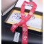 Replica Chanel Silk Twill Slim Bandeau Scarf 10x120cm AA0349 Red 2019 CE04244