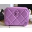Replica Chanel Square Leather Mini Box Bag Matte Hardware AP1132 Mauve 2020 CE00561