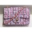 Replica Chanel Tweed Mini Classic Flap Bag A69900 Pink 2019 CE00829