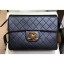 Replica Chanel Vintage Flap Backpack Bag Black 2019 CE01102