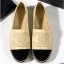 Replica Cheap Chanel Stitching CC Logo Espadrilles Beige CE04136