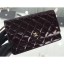 Replica Cheap Chanel Wallet On Chain WOC Bag in Patent Leather Date Red/Gold CE02346