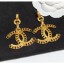 Replica Designer Chanel CC Gold Metal Earrings 05 2020 Collection CE03068