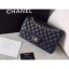 Replica High Quality Chanel original quality Medium Classic Flap Bag 1112 black in caviar Leather with silver Hardware CE00906