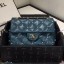 Replica Hot Chanel Quilted Pearl Lambskin Flap Bag AS1202 Green 2019 Collection CE04195