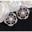 Replica Luxury Chanel Silver Crystal Earrings 59 2020 Collection CE00666