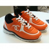 Chanel Lycra Sneakers G34765 Orange 2019 CE02962