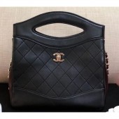 Chanel Mini Chanel 31 Shopping Clutch Bag Black 2019 CE01087