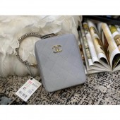 Chanel Original Small Sheepskin camera bag AS1753 grey CE01359