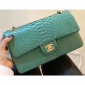 Chanel Python Classic Flap Medium Bag A1112 39 CE03030