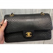 Chanel Python Classic Flap Medium Bag A1112 43 CE00848