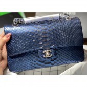 Chanel Python Classic Flap Medium Bag A1112 57 CE00984