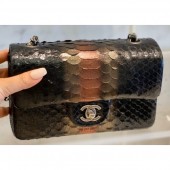 Chanel Python Classic Flap Small Bag A1116 04 CE04147
