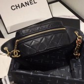 Chanel Quilted Lambskin Waist Bag/Belt Bag AS0940 Black 2019 Collection CE00826