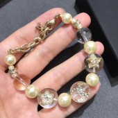 Chanel Resin Star Pearl Bracelet 2019 Collection CE02750