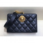 Chanel Small Evening Clutch Bag AS0178 Black 2019 CE03022