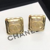 Chanel Square CC Stud Earrings 04 2019 Collection CE02295