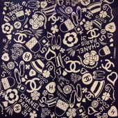 Chanel Square silk Scarf 90x90cm 03 2019 CE01617