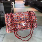 Chanel Tweed Medium Flap Bag Pink/Red/Blue 2019 Collection CE04173