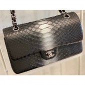 Cheap Chanel Python Classic Flap Medium Bag A1112 05 CE03815