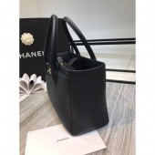 Copy Chanel Calfskin & Gold-Tone Metal A91868 Black CE01457