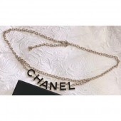 Copy Chanel 'CHANEL' Waist Chain Black/Gold 2018 CE01158