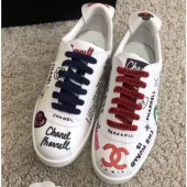 Copy Chanel x Pharrell Capsule Collection Graffiti Sneakers 2019 CE01455