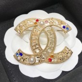 Fake Luxury Chanel Cutout CC Brooch AB3283 2019 Collection CE00616