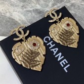 High Quality Imitation Chanel Pearl Heart Pendant Earrings AB2632 2019 Collection CE03994