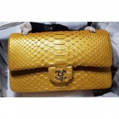 Imitation Chanel Python Classic Flap Medium Bag A1112 04 CE04080