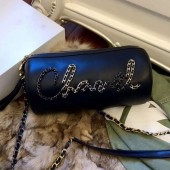 Replica Chanel Calfskin Barrel Clutch/Crossbodody Bag AS1531 Black 2019 Collection CE02885
