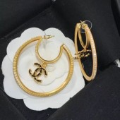 Replica Chanel CC Crystal Hoop Earrings 2020 Collection CE04198
