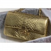 Replica Chanel Python Classic Flap Medium Bag A1112 08 CE02985