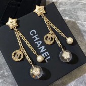 Replica Chanel Resin CC Long Tassel Earrings AB2554 2019 Collection CE01947